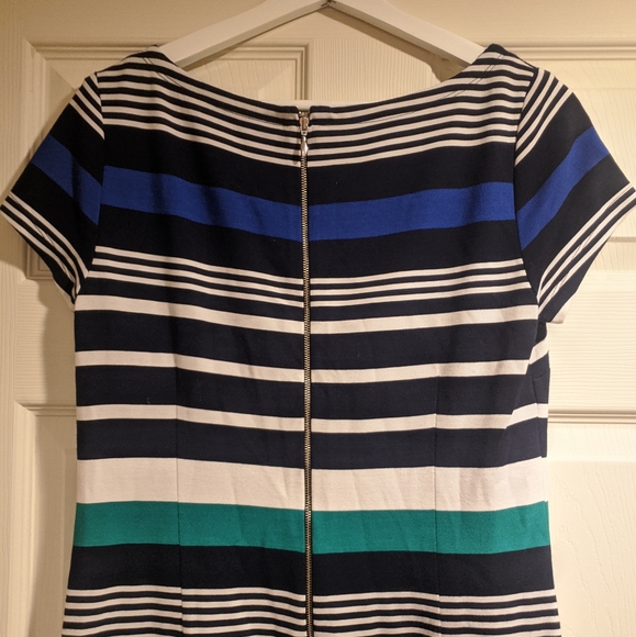 Banana Republic Striped Short Sleeve Dress - Picture 6 of 7